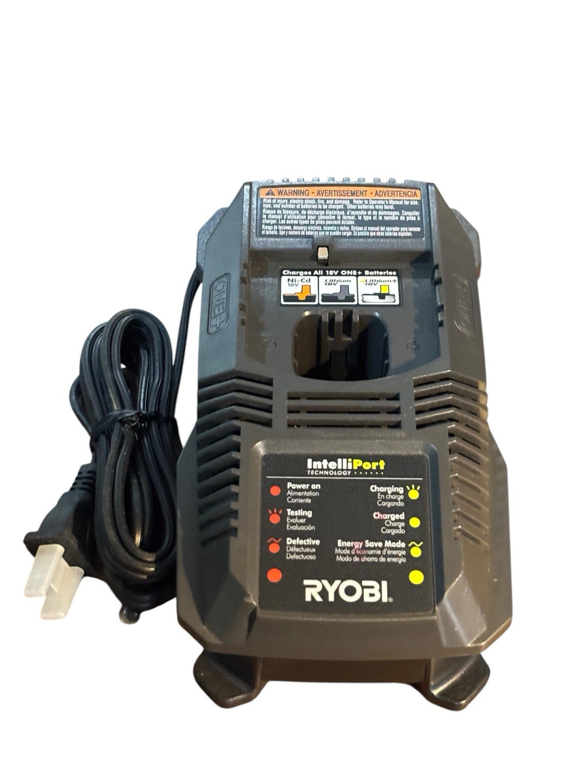 Ryobi P118 18V Lithium-Ion Battery Charger  Only Tested Works