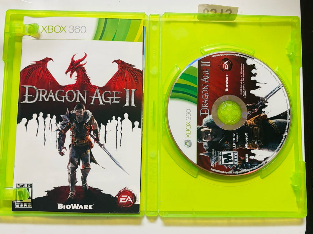 *Dragon Age II Xbox 360 (2011 Microsoft) ~ Includes Booklet "MINT CONDITION"