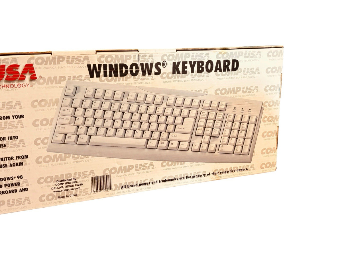 *CompUSA Windows Keyboard PS2. Special Function Keys: Power Down, Sleep, Wake