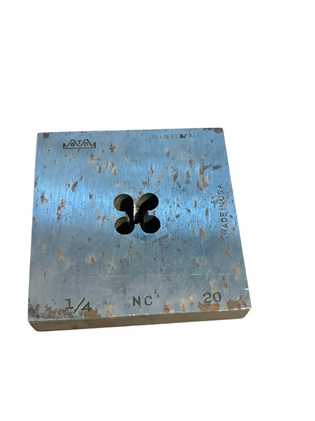Tap & Die 1/4 NC 20 Square Bolt Die 8GTD No. 275 Greenfield