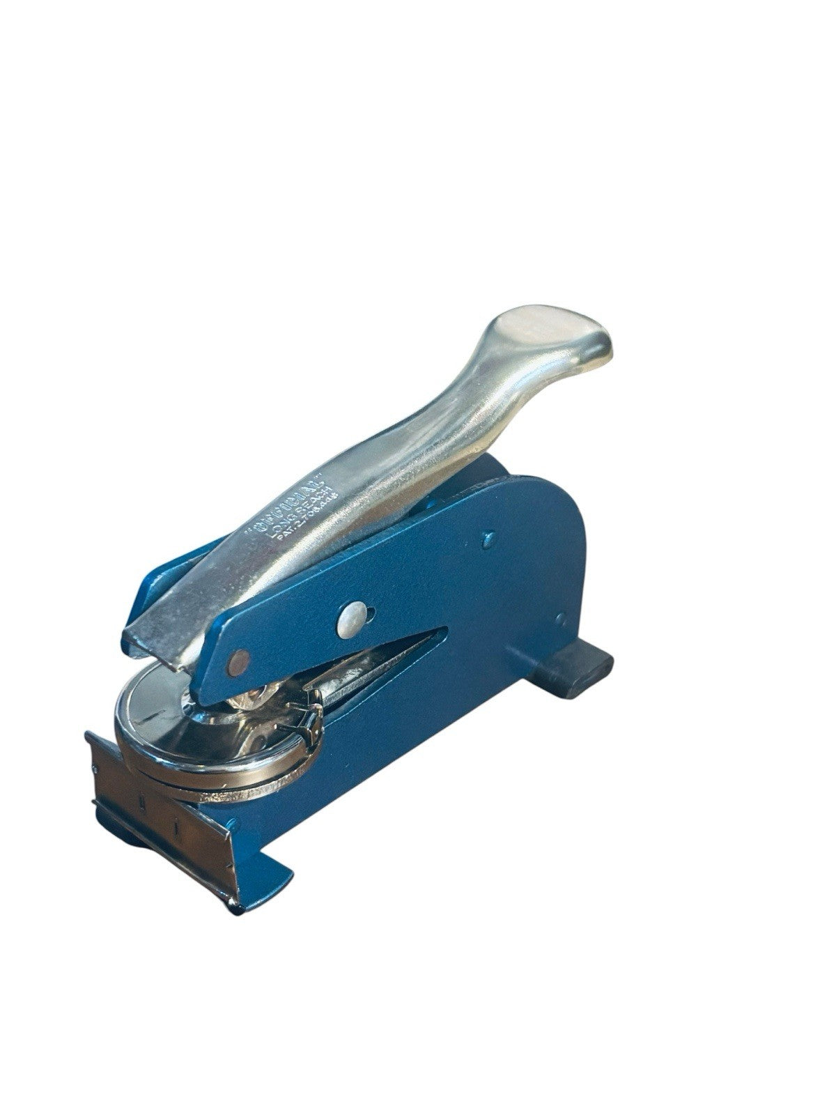 Vintage Longreach Desk Embossing Seal Press | Official Heavy-Duty Stamp Tool