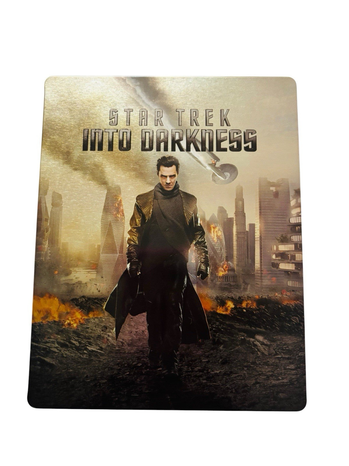 Star Trek Into Darkness RARE UK Blu-ray EMBOSSED STEELBOOK! w/ US DISC!!