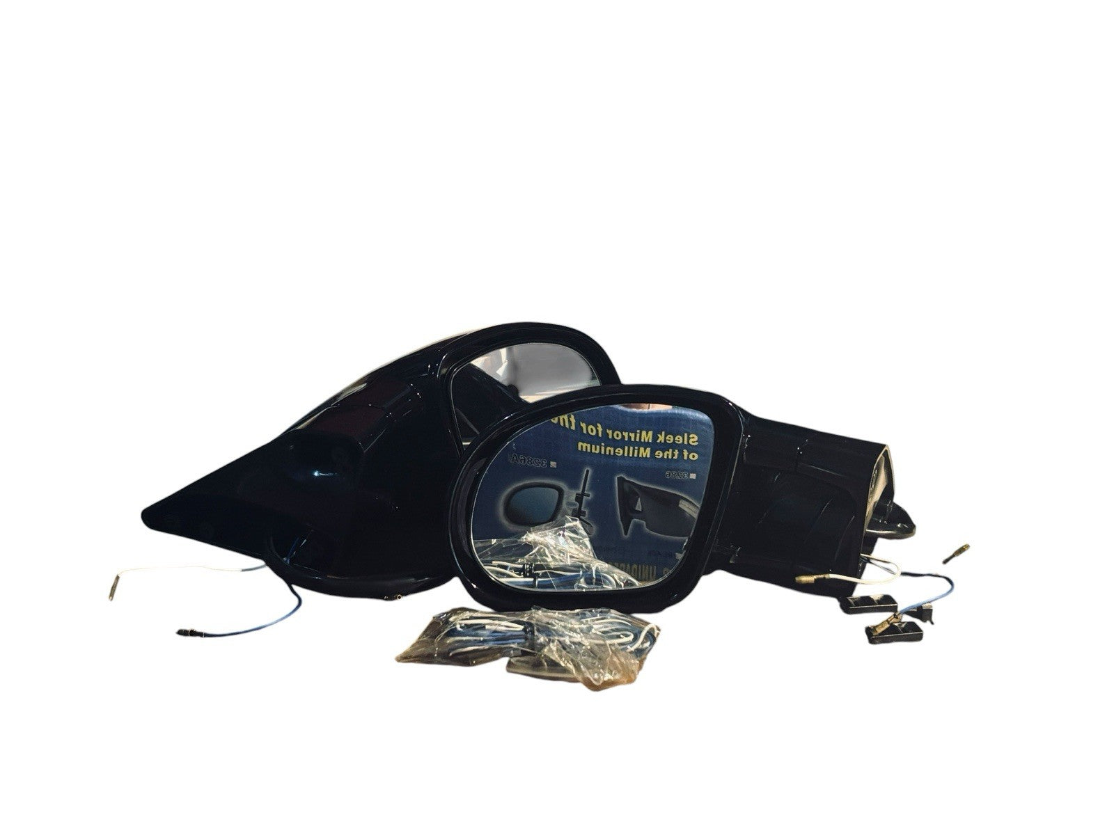 *98-05 Mirror Set for Mercedes Benz S-Class Sedan, Black Model 3286A