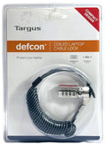 *LAPTOP CABLE LOCK (COMBINATION-LOCK) Extends 5.5 FT COMPACT DESIGN by: Targus