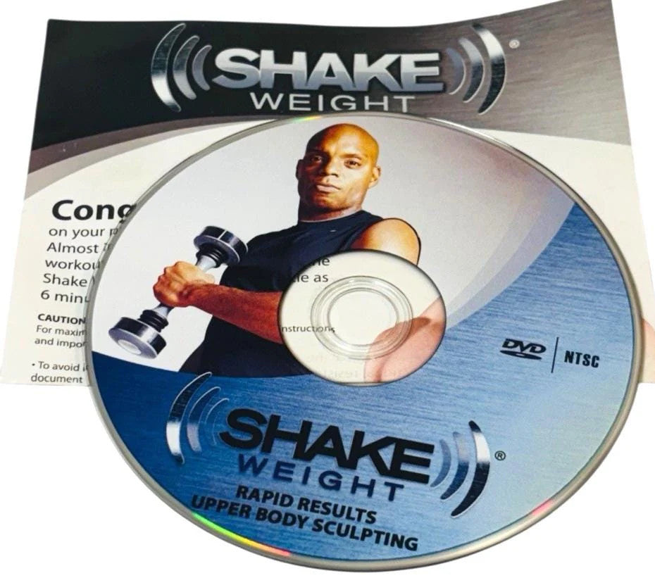 Exercise DVD Shake Weight For Men Pro Rapid Results Upper Body Sculpting