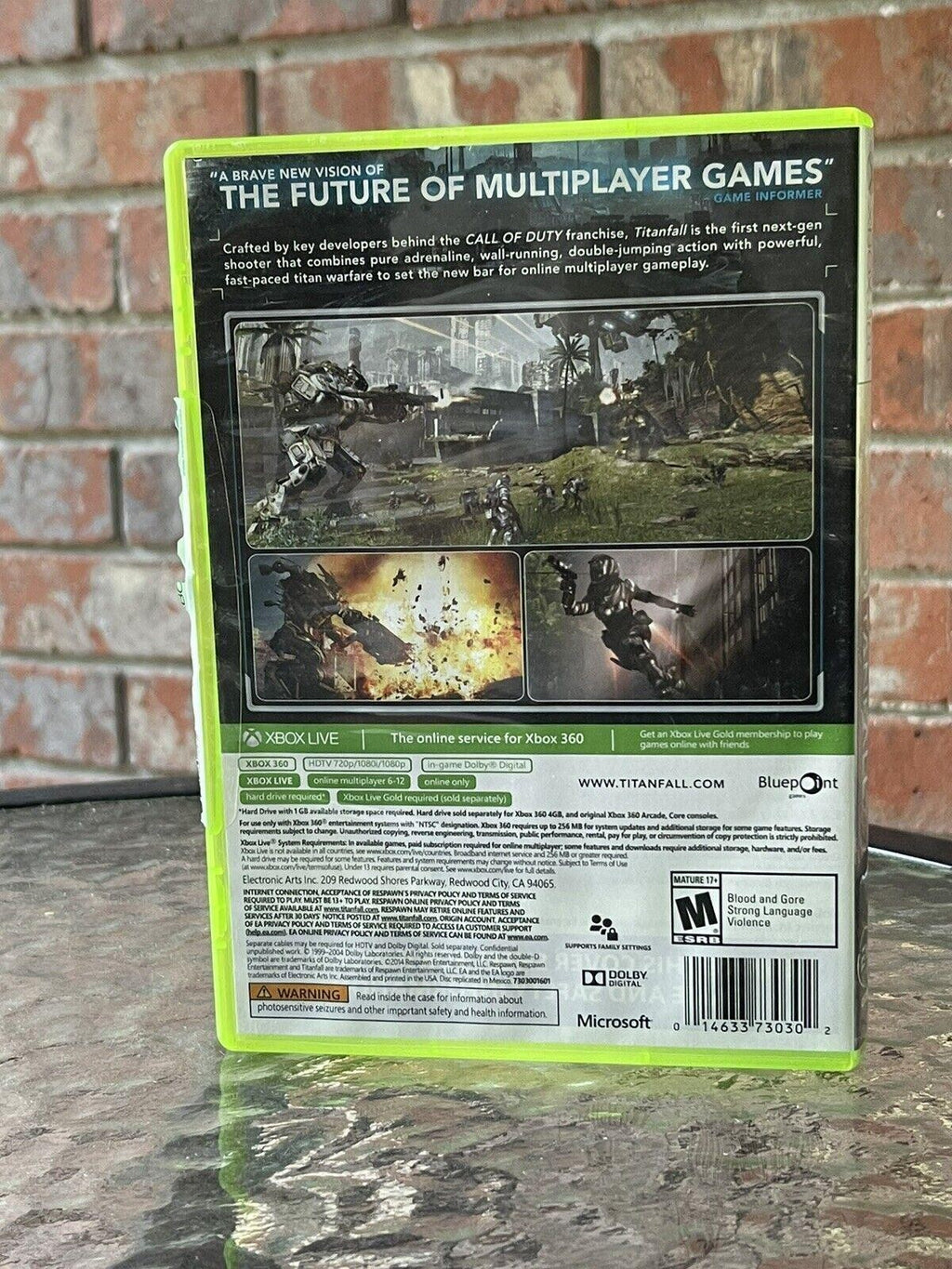 *Xbox 360 Titanfall Microsoft THE FUTURE OF MULTIPLAYER GAMES~2014