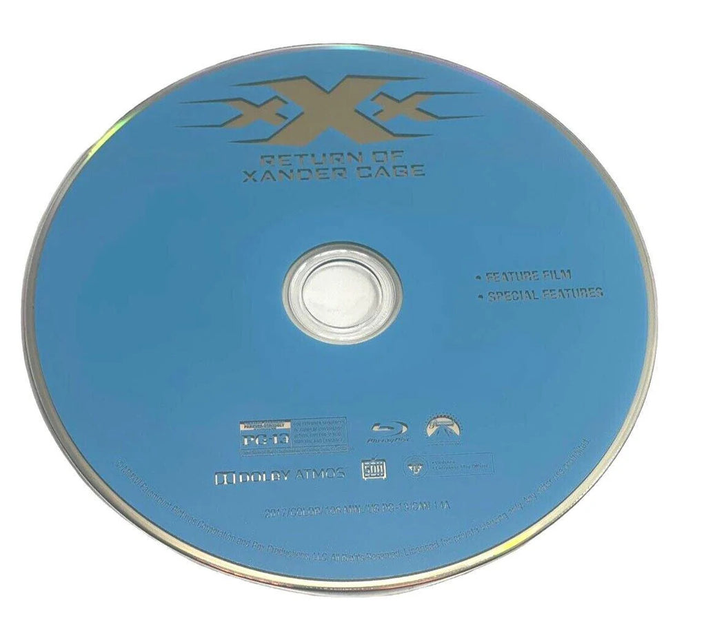 RETURN OF XANDER CAGE 2017 DVD Film-Blu-ray VIN DIESEL Film+Special Features