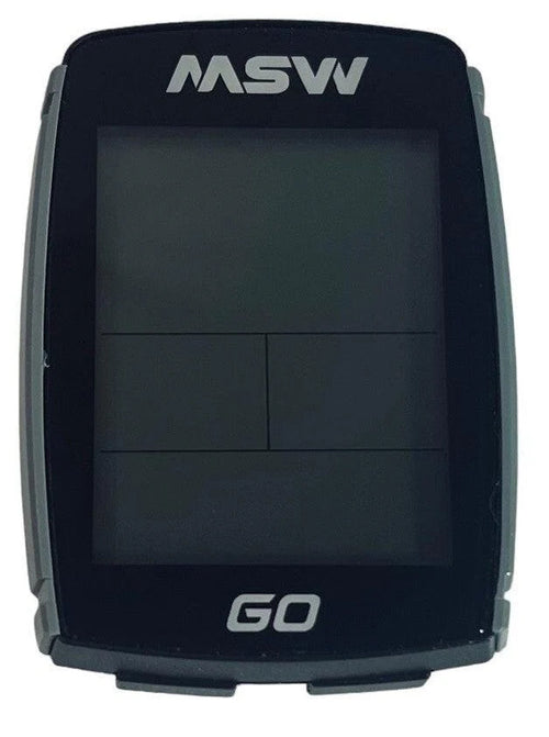 *GPS WIRELESS CYCLING COMPUTER W/ACCESSORIES & MANUAL/MSW MINIC GO