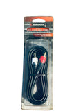 *Radio Shack RCA Stereo Cable 1.82mm x 6 ft for TV, DVD, VCR, Satellite, A/V NEW