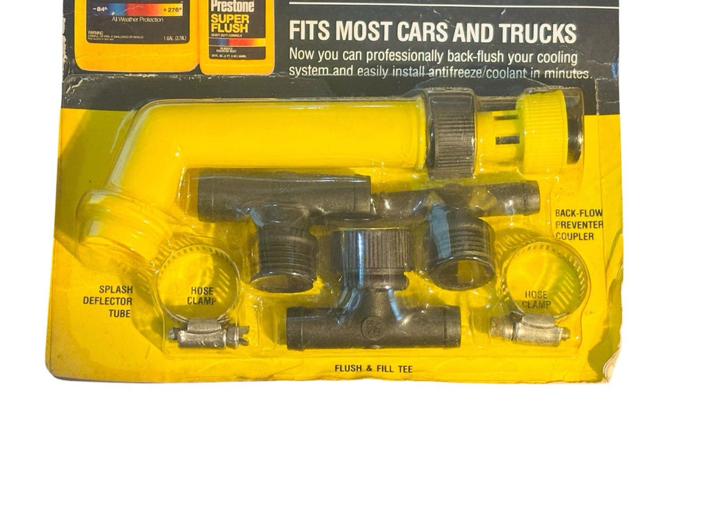 *Prestone Products AF-KIT-6 Flush 'N Fill Radiator Cleaner Kit New