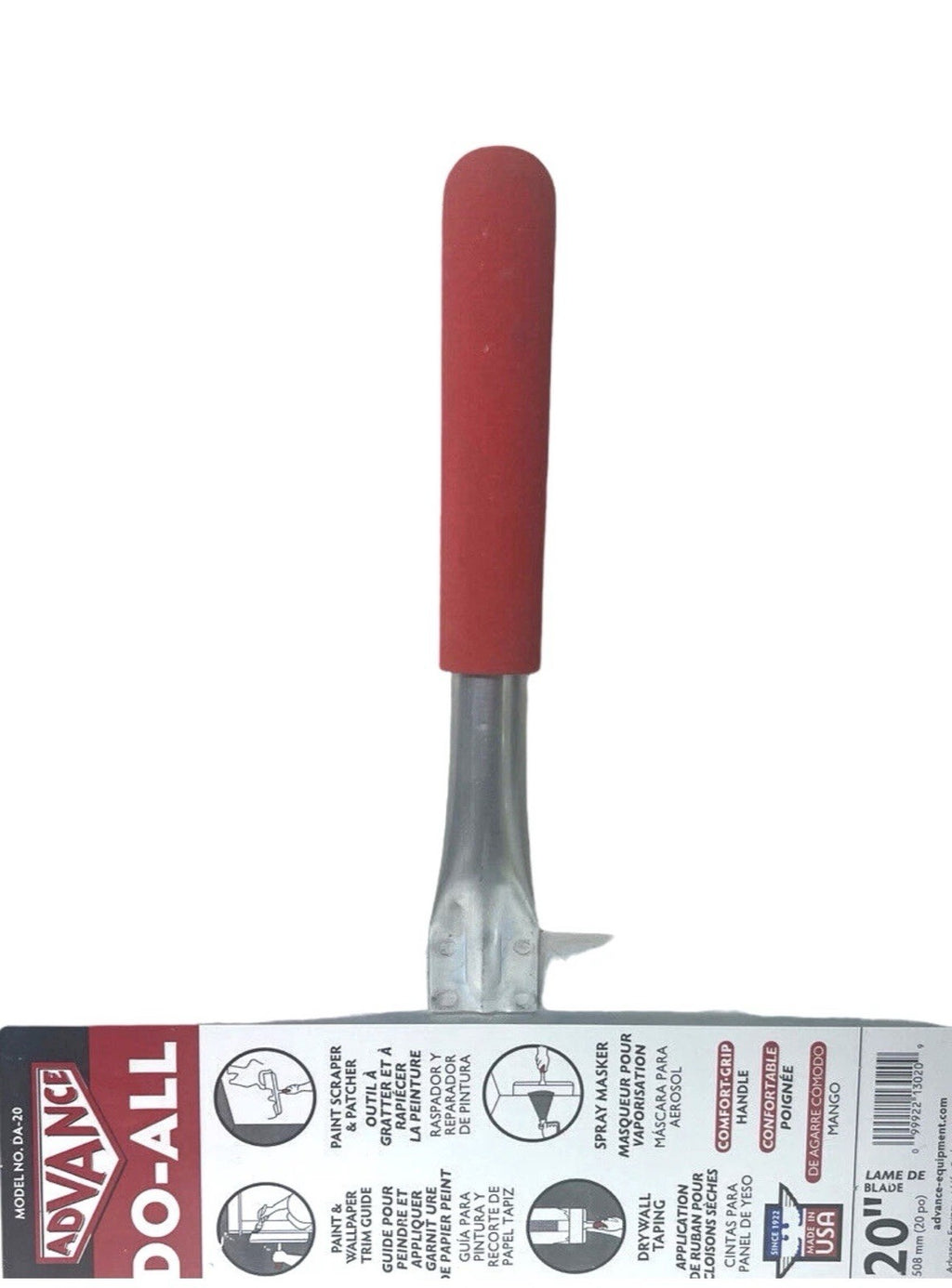Advance Do-All Scraper 20" STEEL, Do-All HANDLE COFORT GRIP - Equipment DA-20
