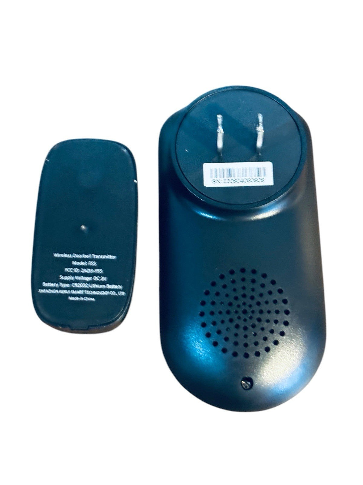 Secrui Wireless Doorbell, Model M508x2+F55, Black