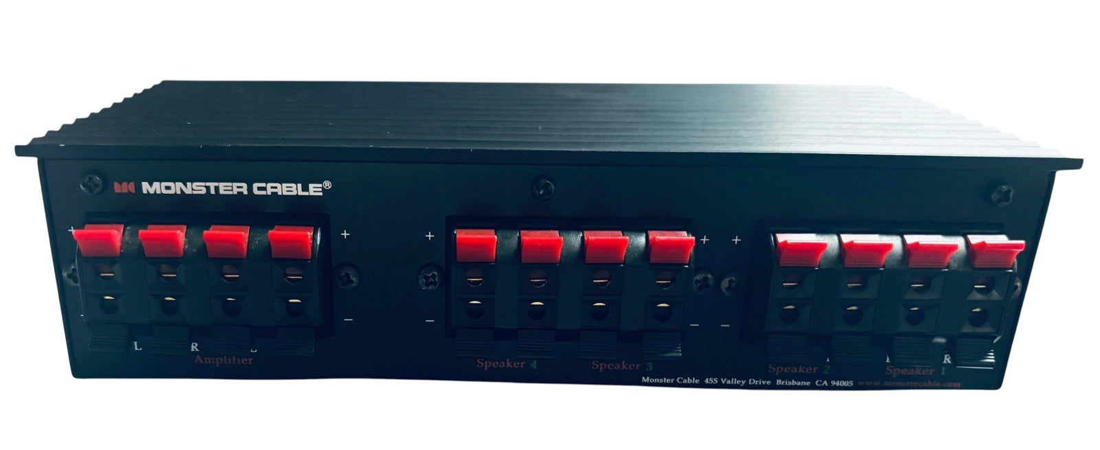 Monster Cable 4-Way Speaker Selector Model SS-4 Amplifer Protection Tested/Works