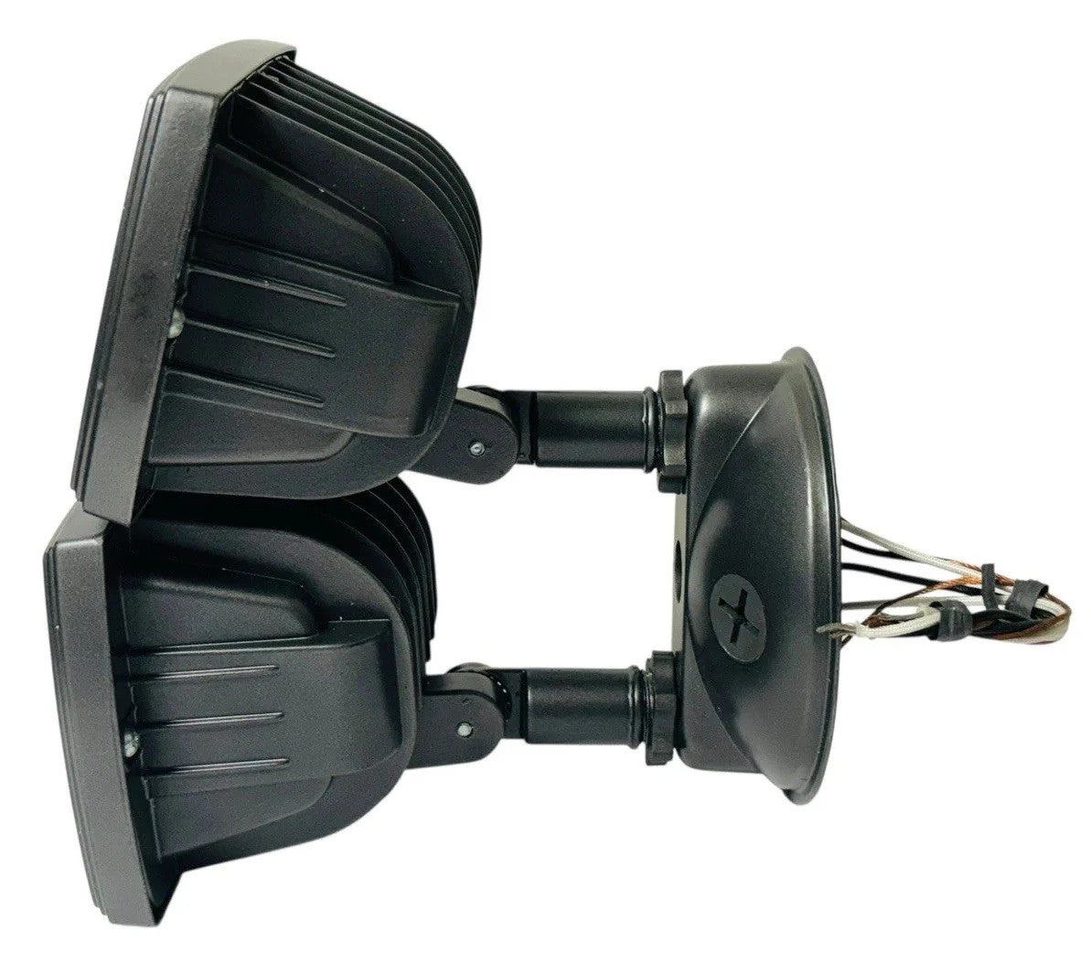 Flood Lights, 1-Head Bronze Outdoor Flood Lights, CAV8-2, Set of 2, New.