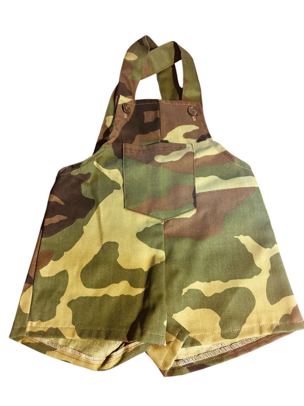 *Young Commandos Camouflage Toddler Overalls, Size 12 Months NEW