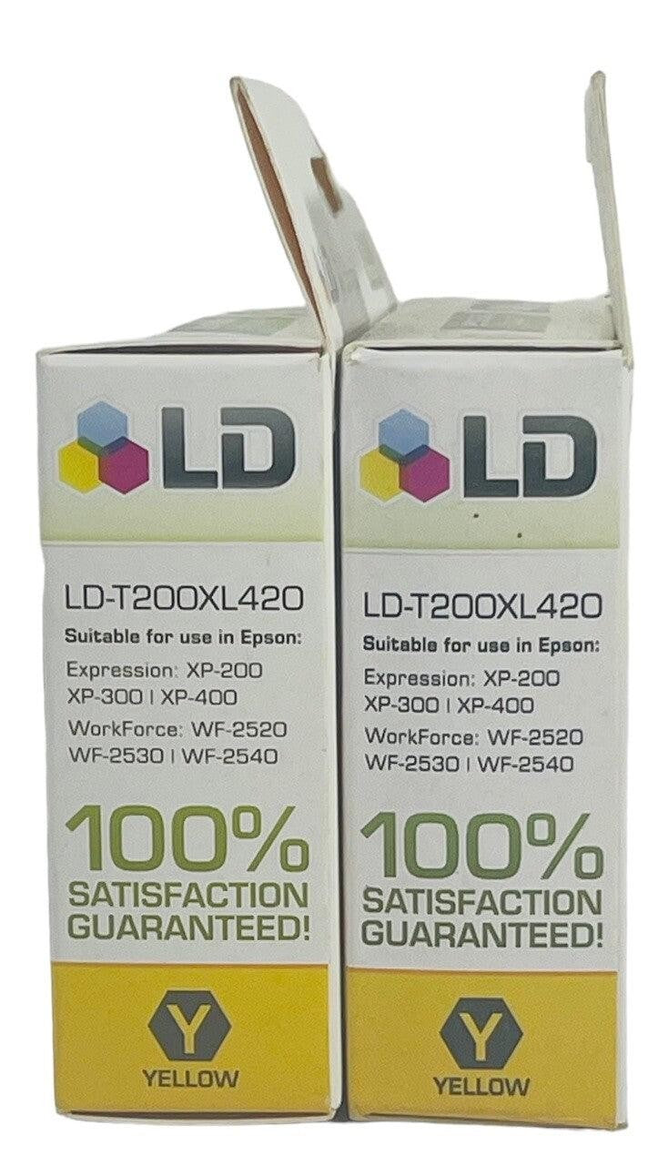 *LD Yellow Ink Cartridge Model: LD-T200XL420
