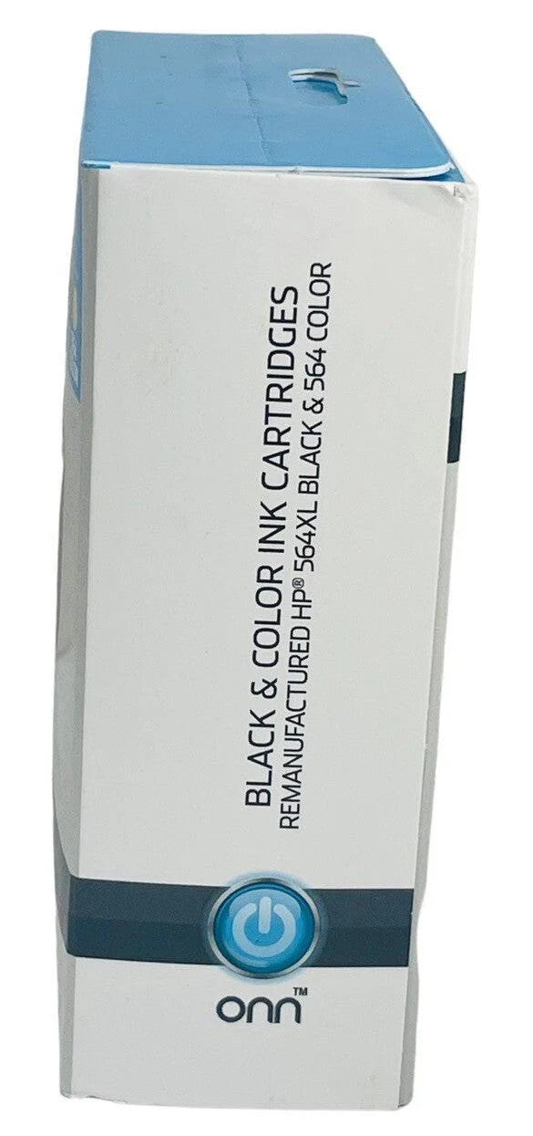 *onn Printer Ink Cartridges for HP (Black 564 XL + Color 564) 4 Cartridges