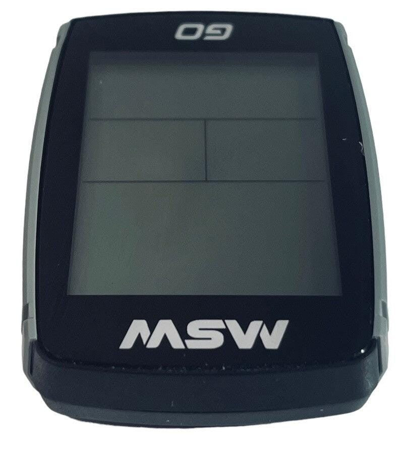 *GPS WIRELESS CYCLING COMPUTER W/ACCESSORIES & MANUAL/MSW MINIC GO