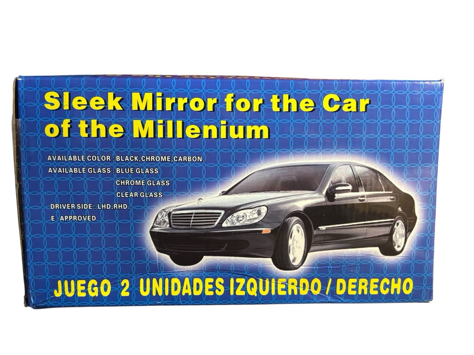 *98-05 Mirror Set for Mercedes Benz S-Class Sedan, Black Model 3286A