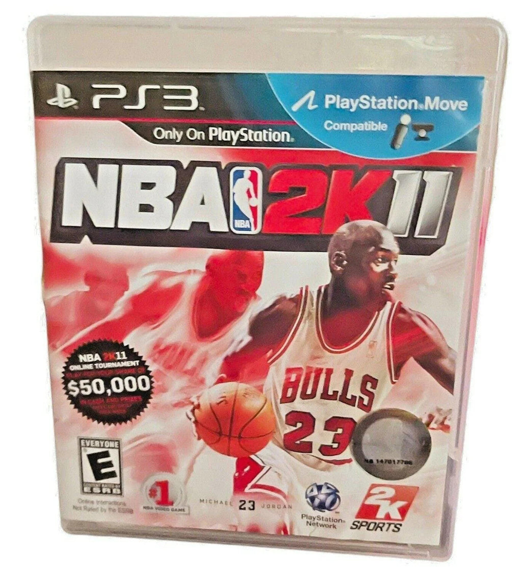*NBA PlayStation PS3 NBA 2K11 Game HD 1080p w/Manual & Exclusive Game Play Code