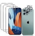 *iPhone 12 Pro Max 5D Tempered Glass Screen & Camera Protectors ~ 3 of Pack