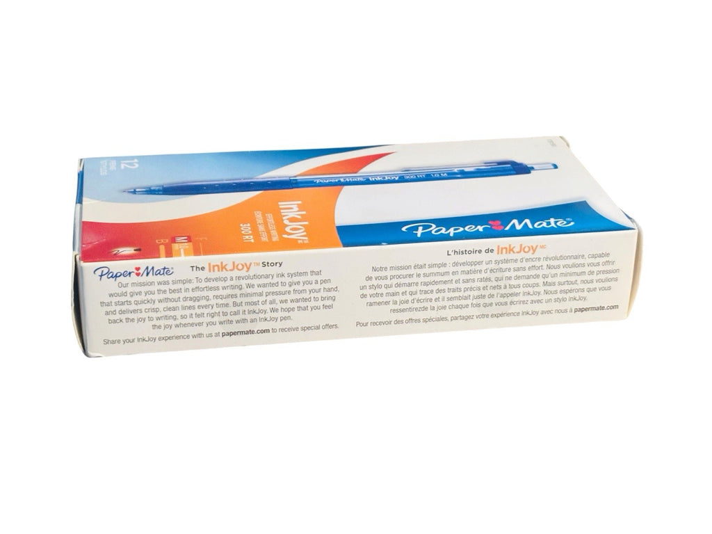 *Paper Mate Retractable Pens 300 RT, Medium Point 1.0mm Translucent B