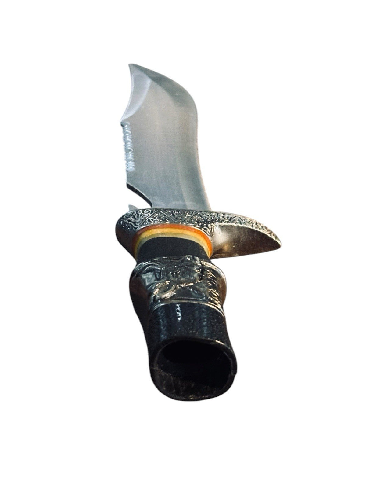 Ornate Deer Cutlery Buck Bouy Knife, with Belt Sheath Holder.