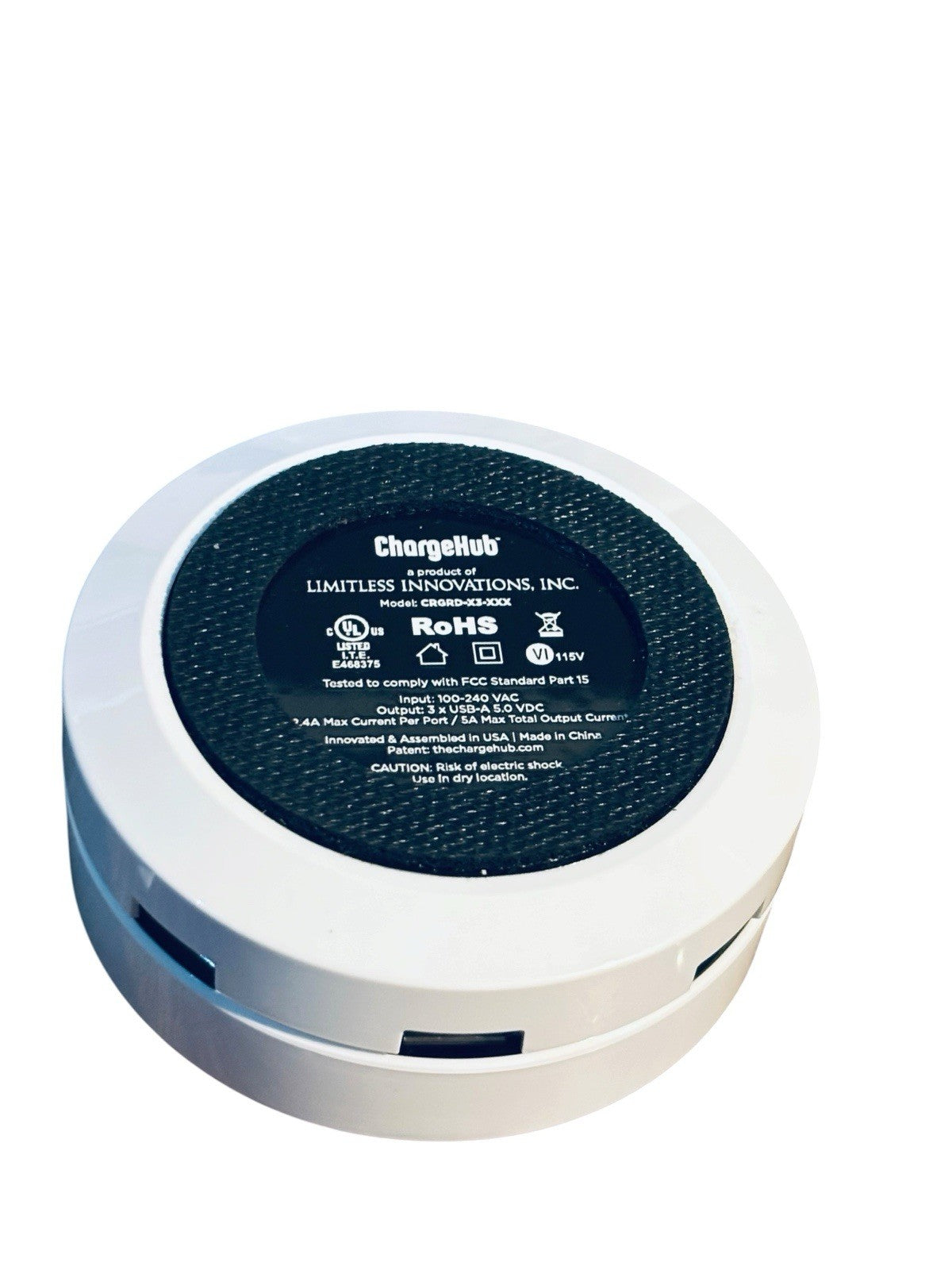 *ChargeHub X3 USB Supercharger Charge up to 3 USB devices fast!