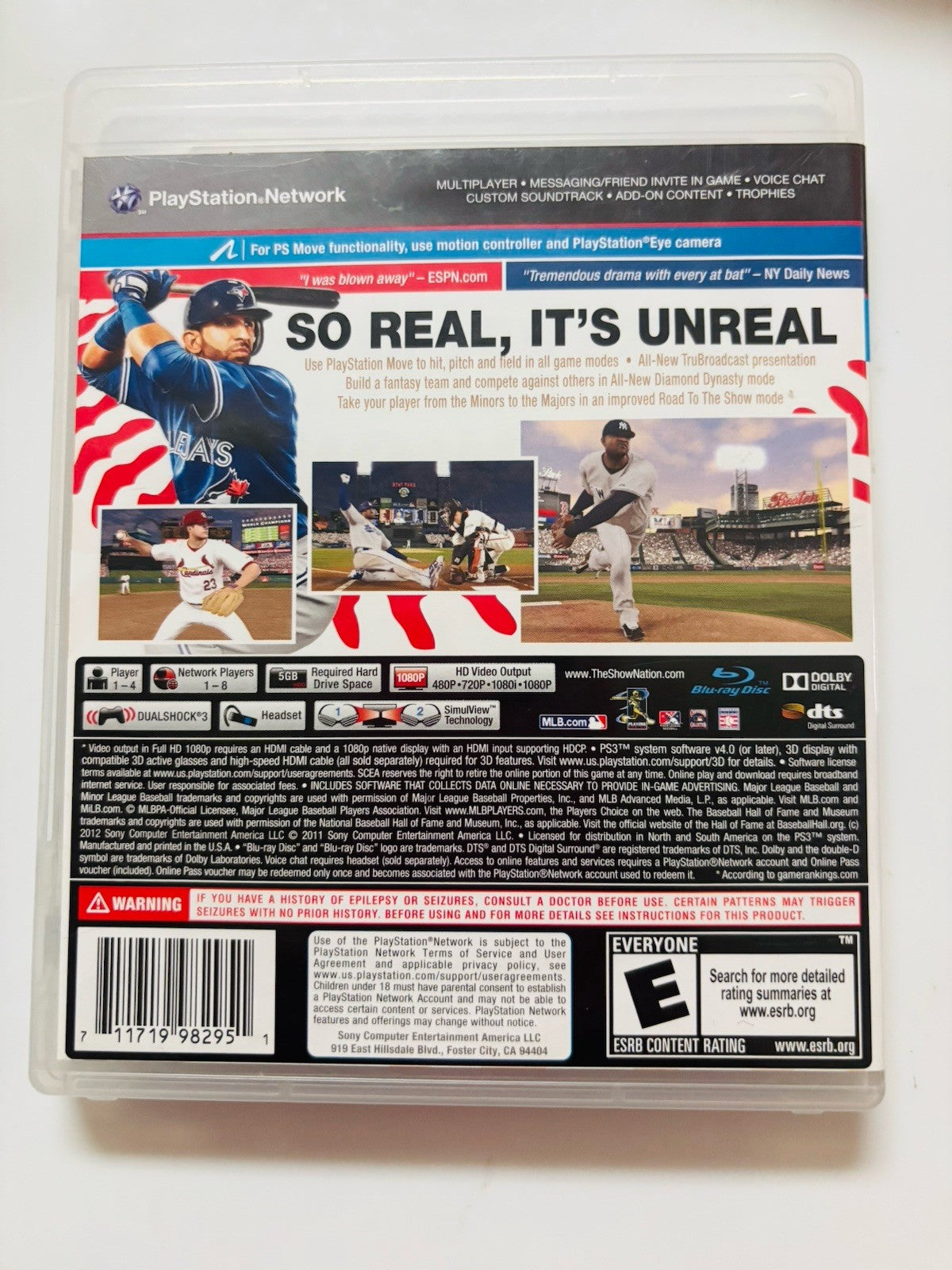 *MLB 12 the Show - Sony PlayStation 3