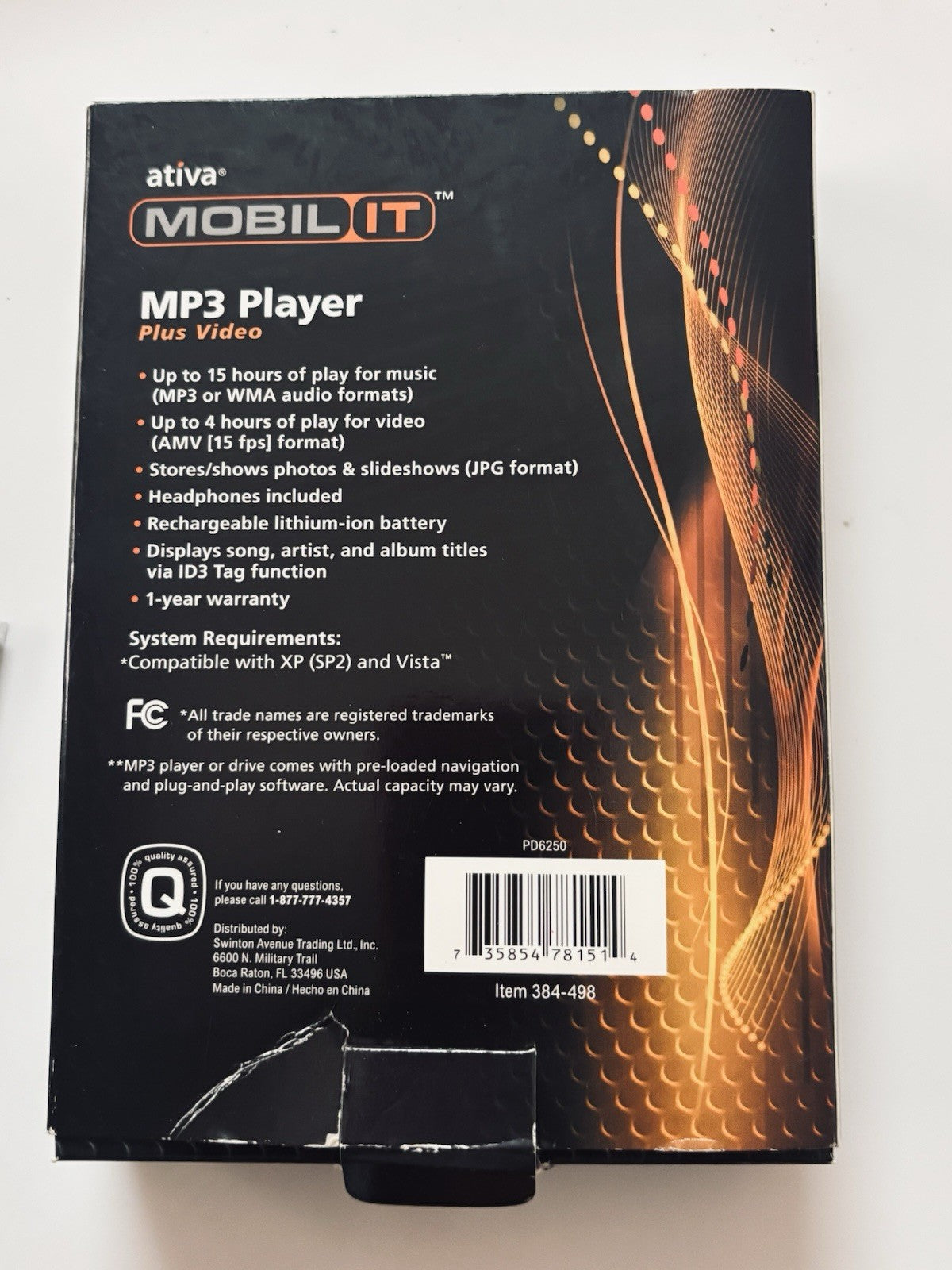 *Ativa MobillT Black ( 2 GB ) Digital Media Player