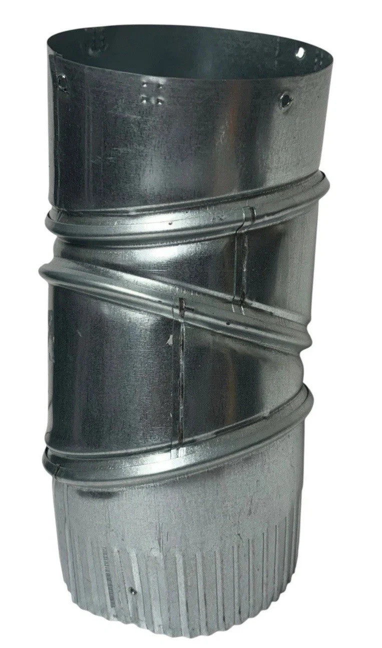 Master Flow 90 Degree Round Adjustable Elbow, Model B90E4, New.