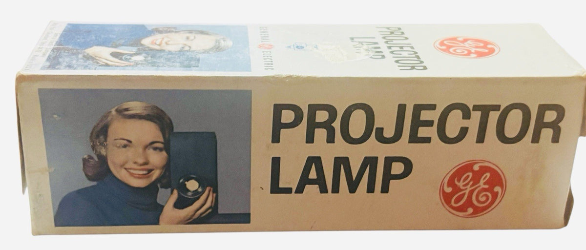 Vintage General Electric Projector Lamp DAK 500 Watts 120 Volt New