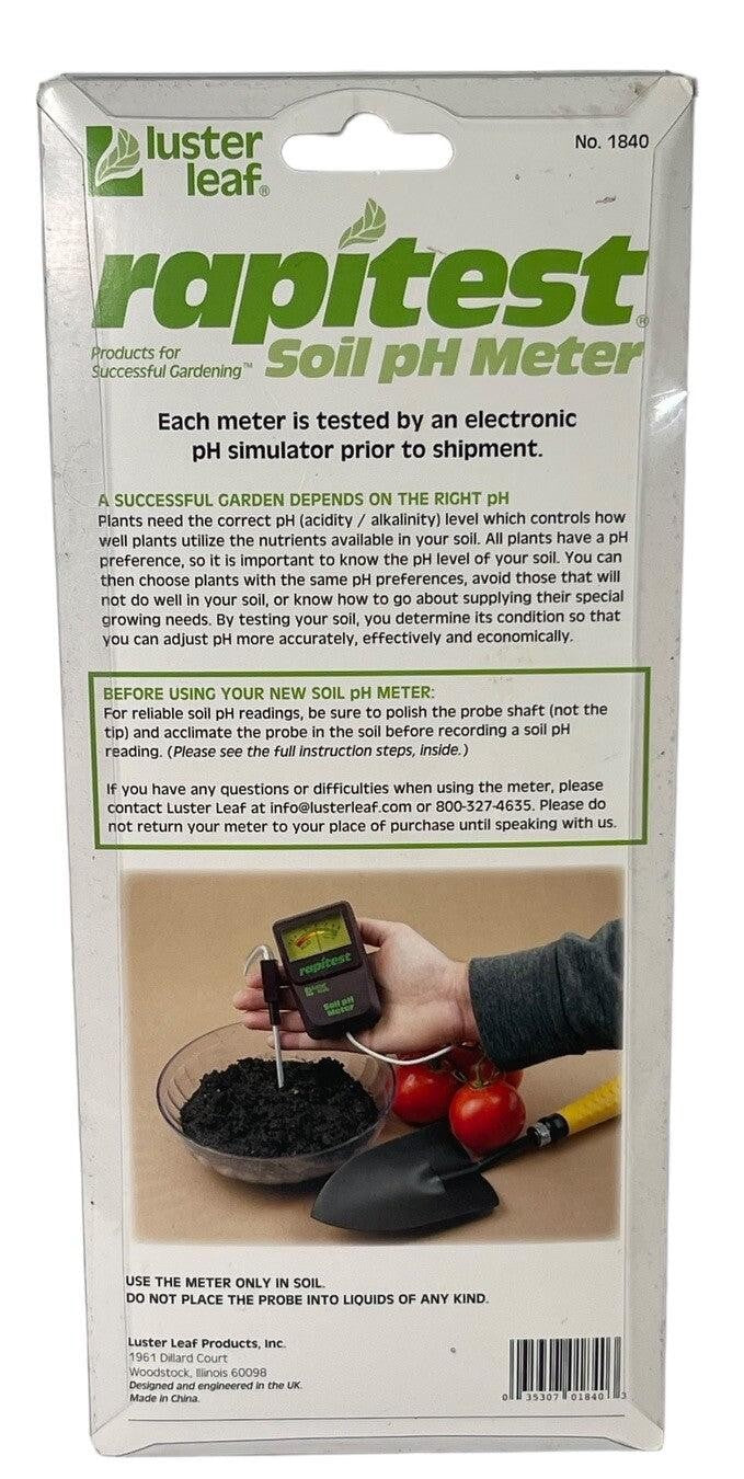 Luster Leaf Moisture Meter Analog 1820