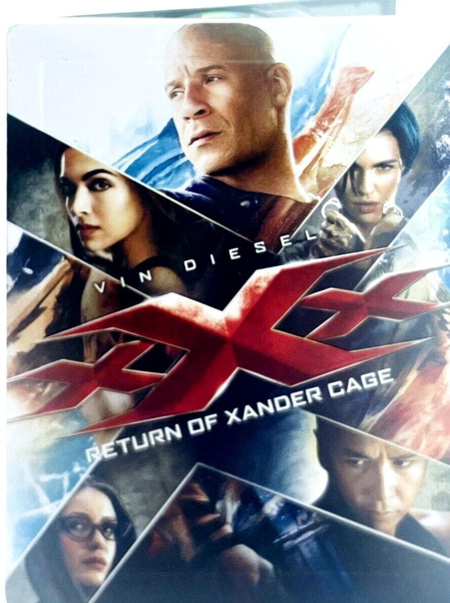 RETURN OF XANDER CAGE 2017 DVD Film-Blu-ray VIN DIESEL Film+Special Features