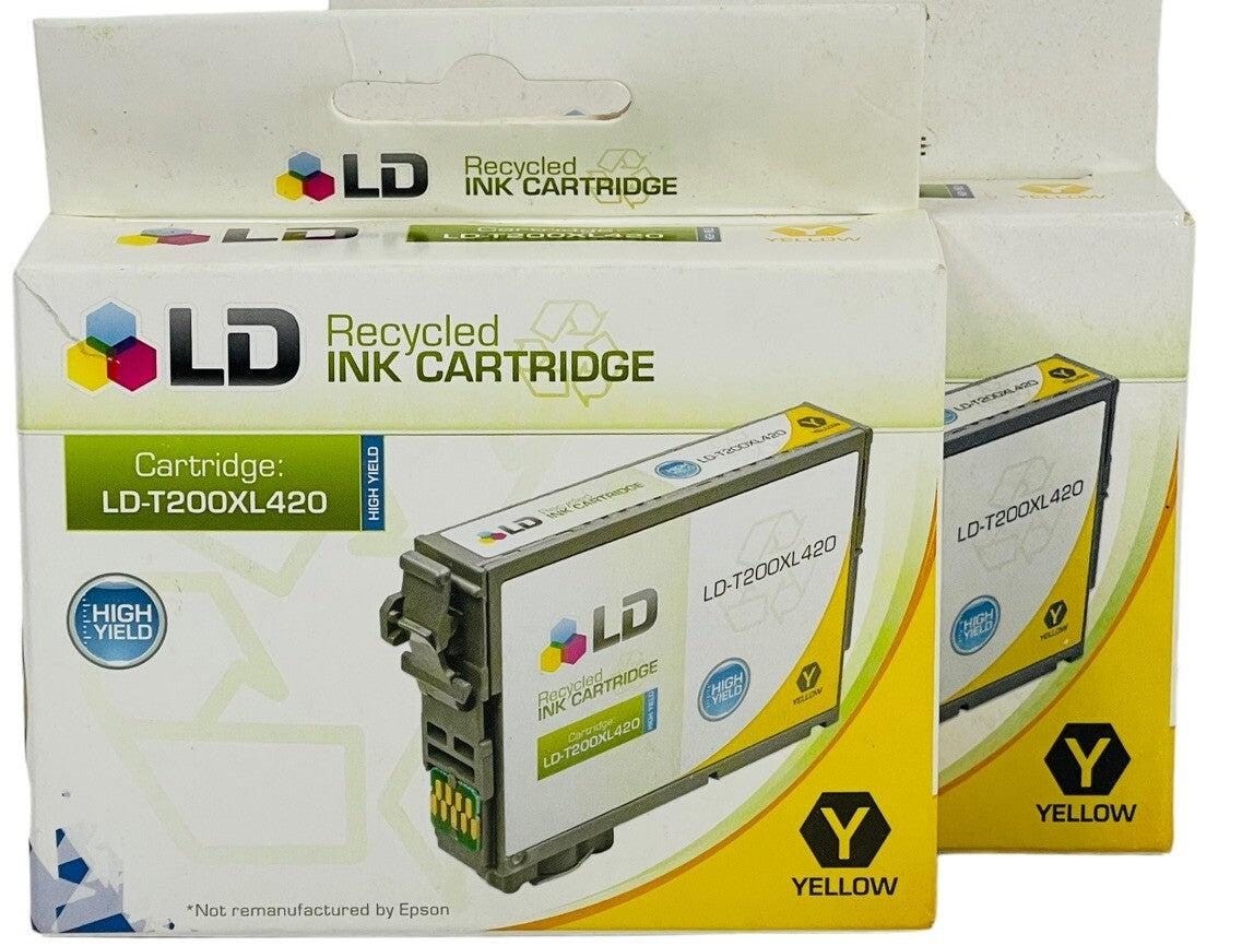 *LD Yellow Ink Cartridge Model: LD-T200XL420
