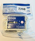 *Genuine EPSON Ink Cartridge T0486 "Light Magenta" Factory Sealed-NEW