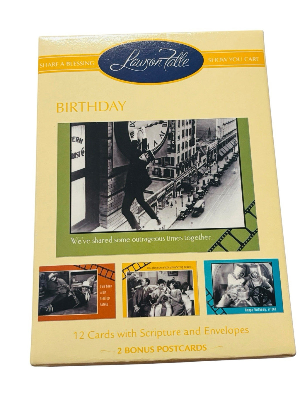 *Inspiration Scriptures Birthday Cards & Envelopes SET of 12 By Lawson Falle