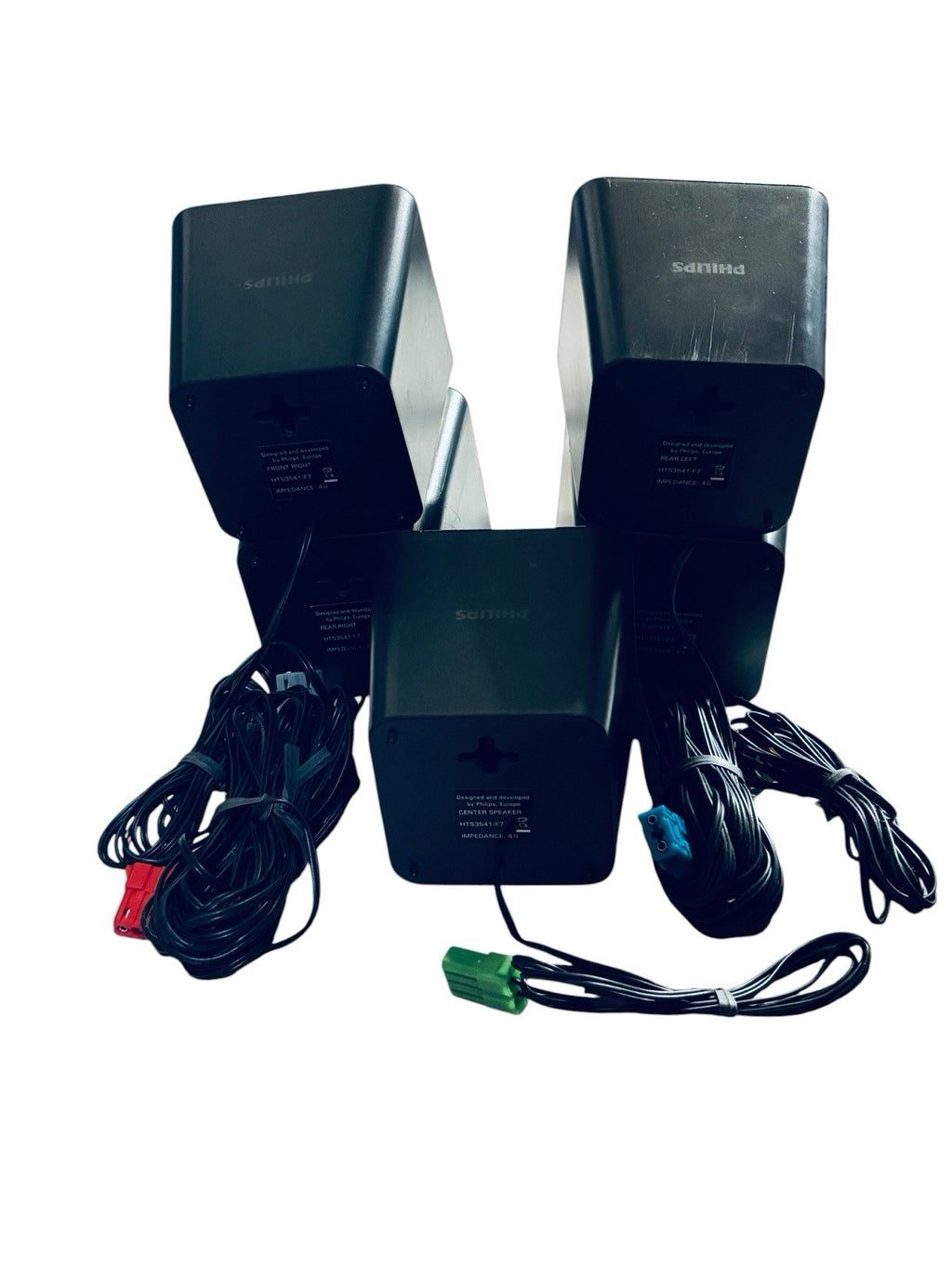 Home Theater SUBWOOFER Sound System, W/6-Speakers & Remote Philips HTS3541 5.1