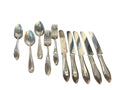 COMMUNITY PLATE SILVERWEAR SET, 16-PEICE (1-TEASPOON MISSING), SILVER/VINTAGE