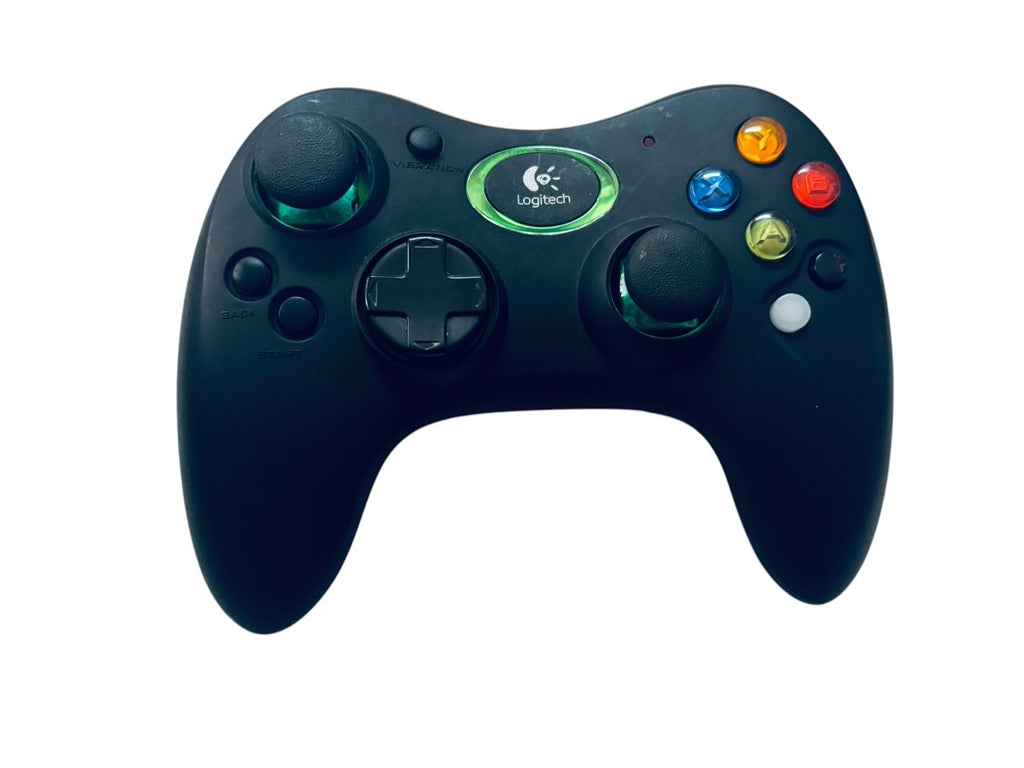 *Logitech Cordless Precision Xbox Controller Black (963321-0403) No Dongle ML447
