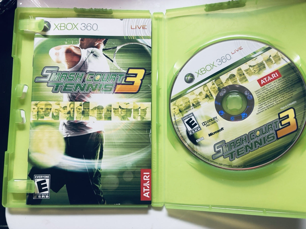 *Smash Court Tennis 3 - Microsoft Xbox 360