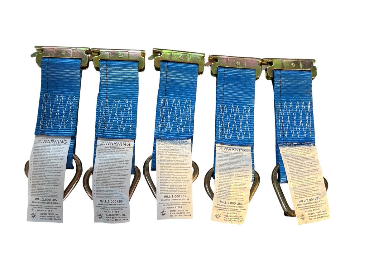 5 E Track Rope Tie Offs for Cargo Trailers