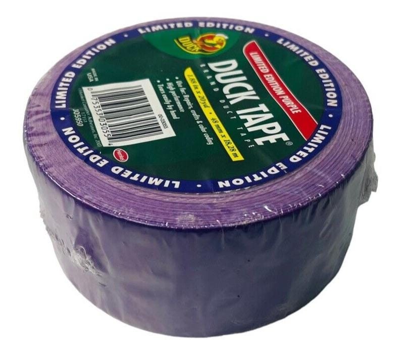 DUCK TAPE 1.88" x 20 Yards, Color: PURPLE