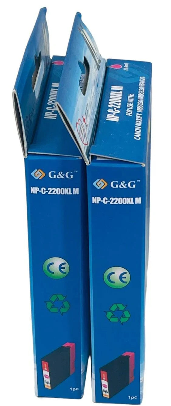 *G&G INK CARTRIDGE, COLOR-MAGENTA Model:NP-C-2200XL M