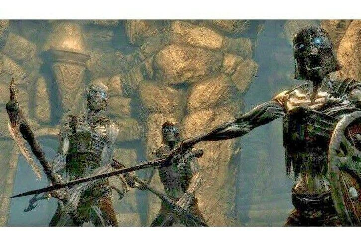 *Skyrim Xbox 360, The Elder Scrolls V: 2011 Includes Full Size Map "MINT"