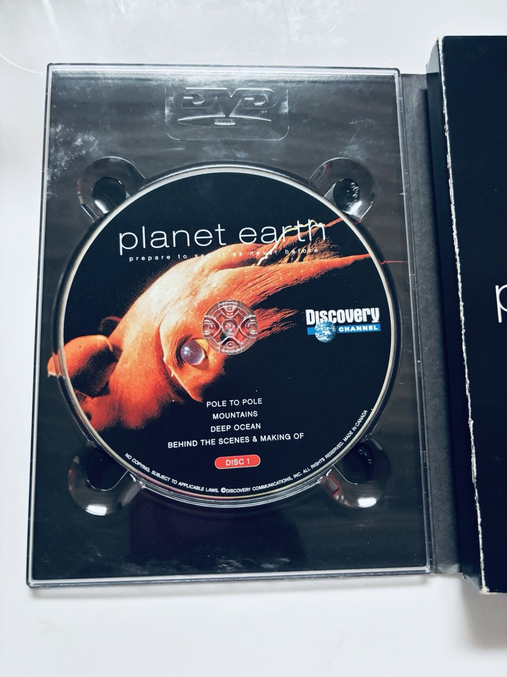 *PLANET EARTH Five DVD Collectors Edition Box Set 2007 Discovery Channel