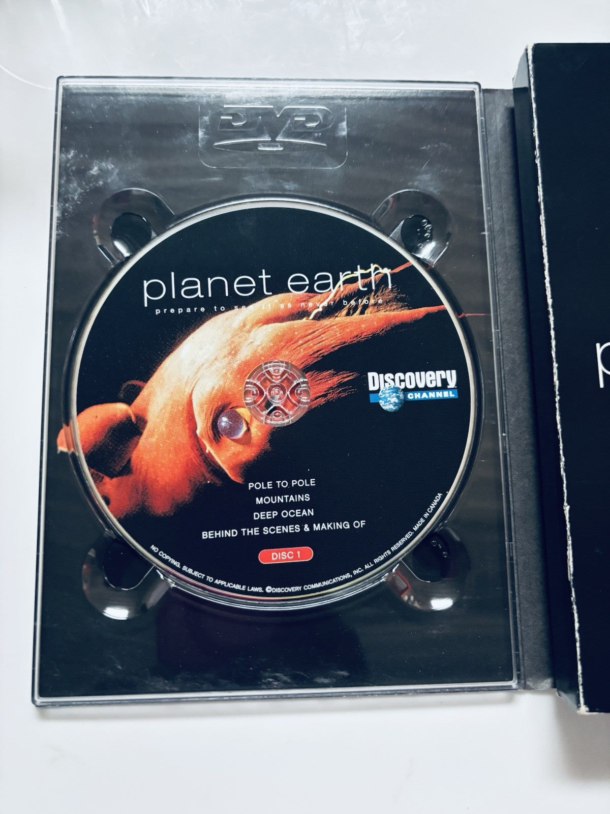 *PLANET EARTH Five DVD Collectors Edition Box Set 2007 Discovery Channel