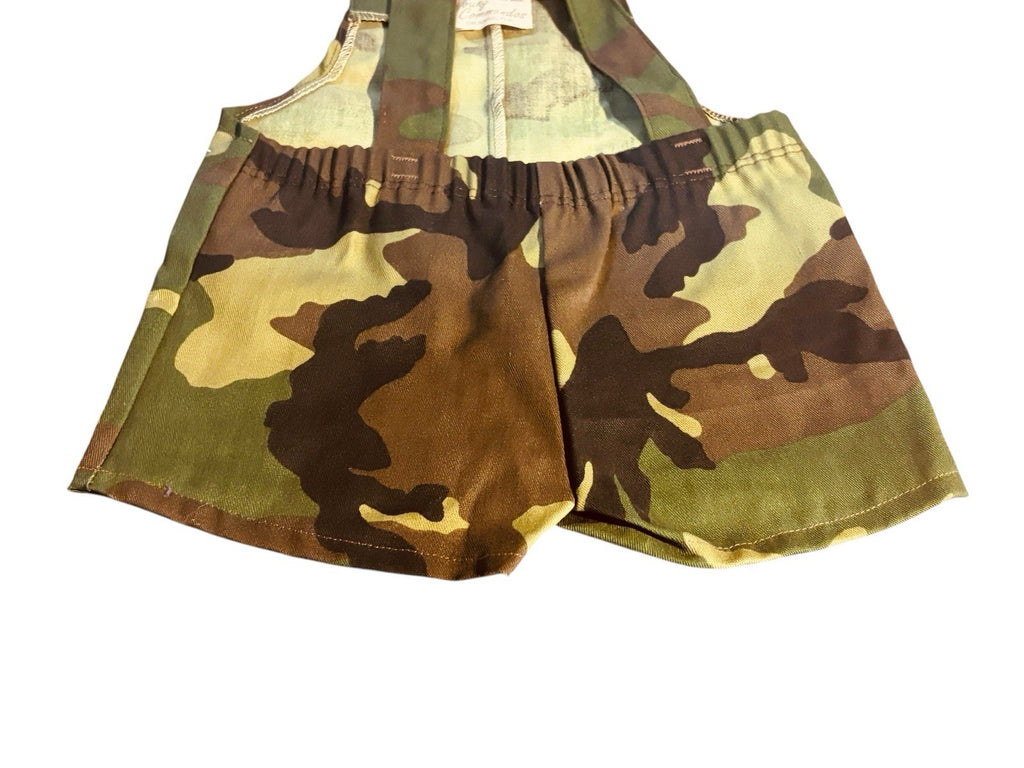 *Young Commandos Camouflage Toddler Overalls, Size 12 Months NEW