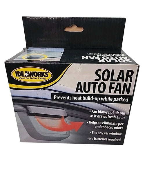 *IdeaWorks Solar Auto Fan, Solar Powered Ventilation System