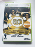 *World Series of Poker Xbox 360: Tournament of Champions (Microsoft) 2006 "MINT"
